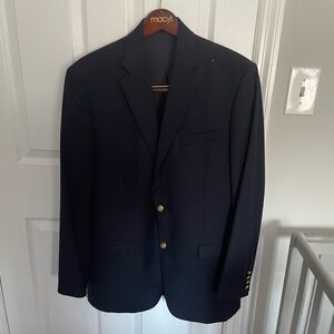 Ralph Lauren men’s navy sport coat with gold buttons